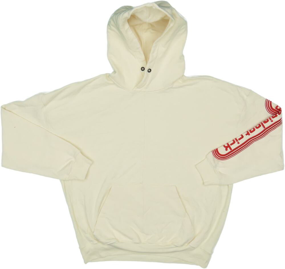 Daniel Patrick DP Retro Heavy Streetwear Spell Out Embroidered Hoodie Sweatshirt
